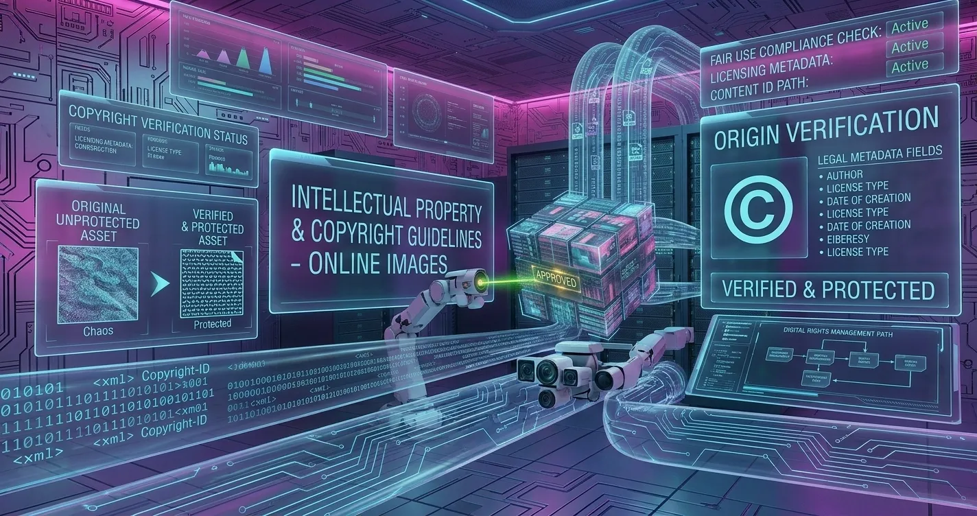 Intellectual Property & Copyright Guidelines for Online Images
