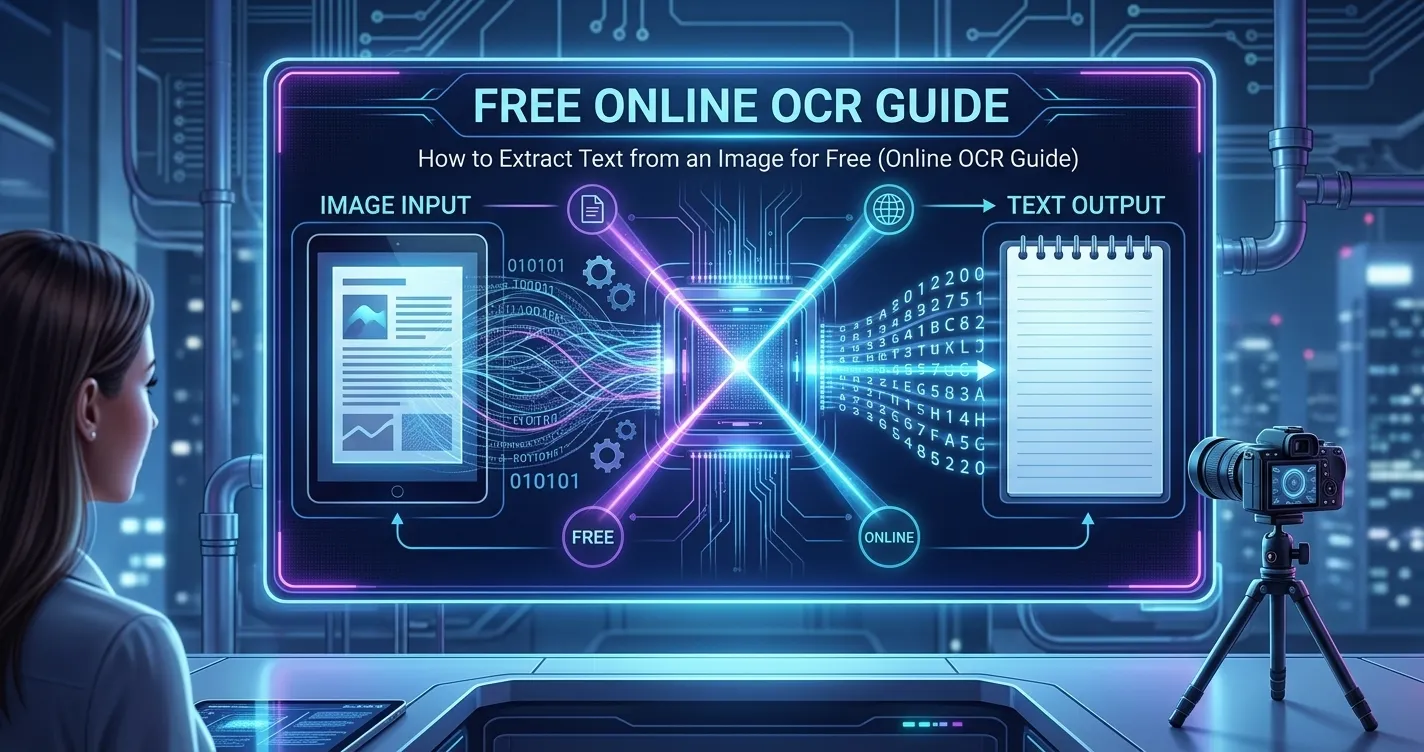 How to Extract Text from an Image for Free (Online OCR Guide)