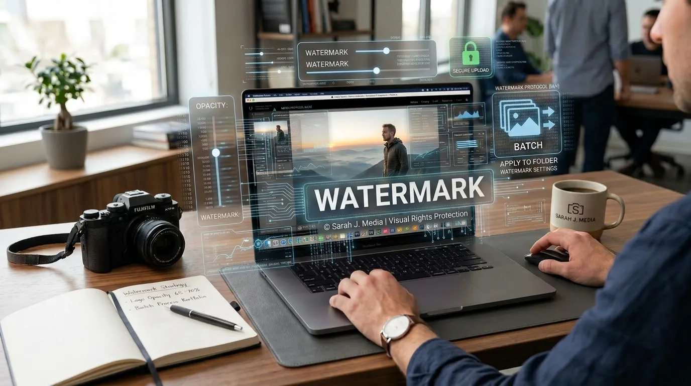 How to Add a Watermark to Images Before Publishing