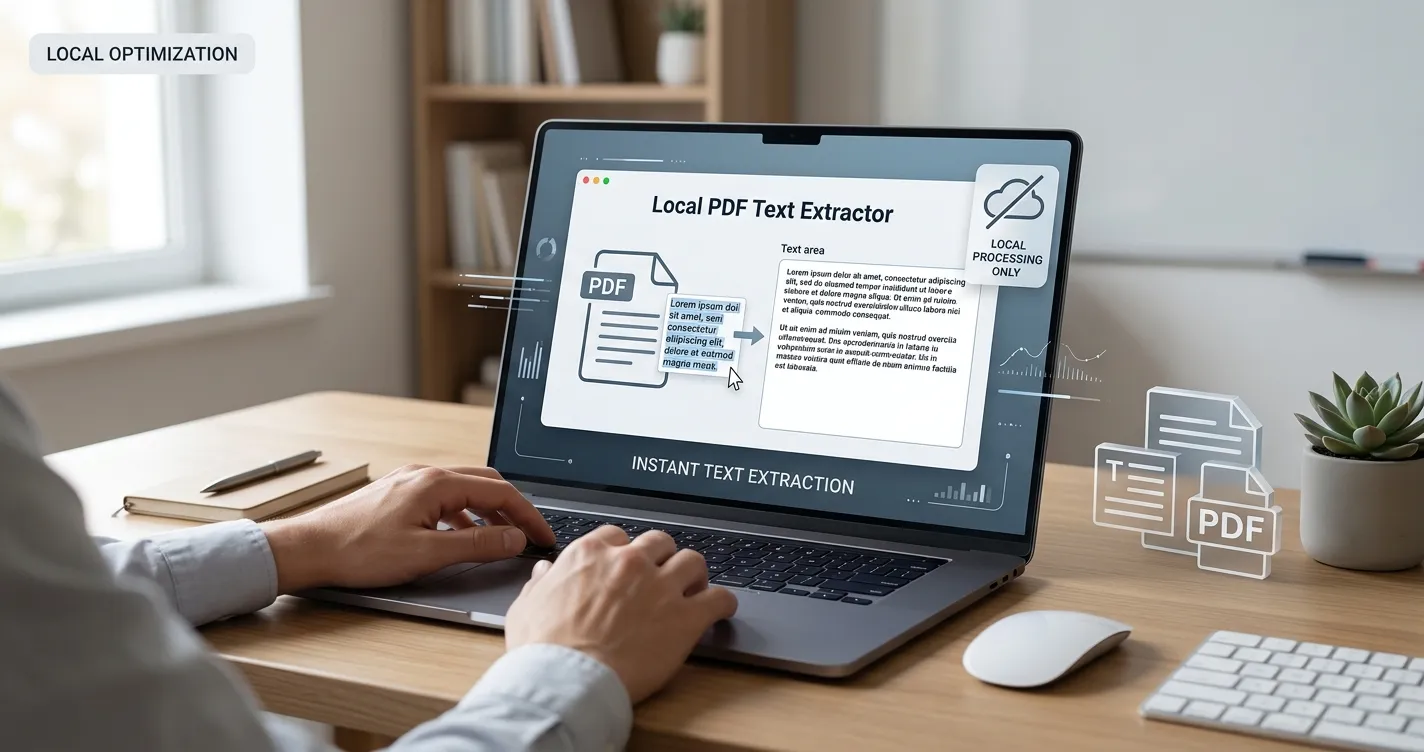 How to Extract Text from a PDF File (Free, No Upload Required)