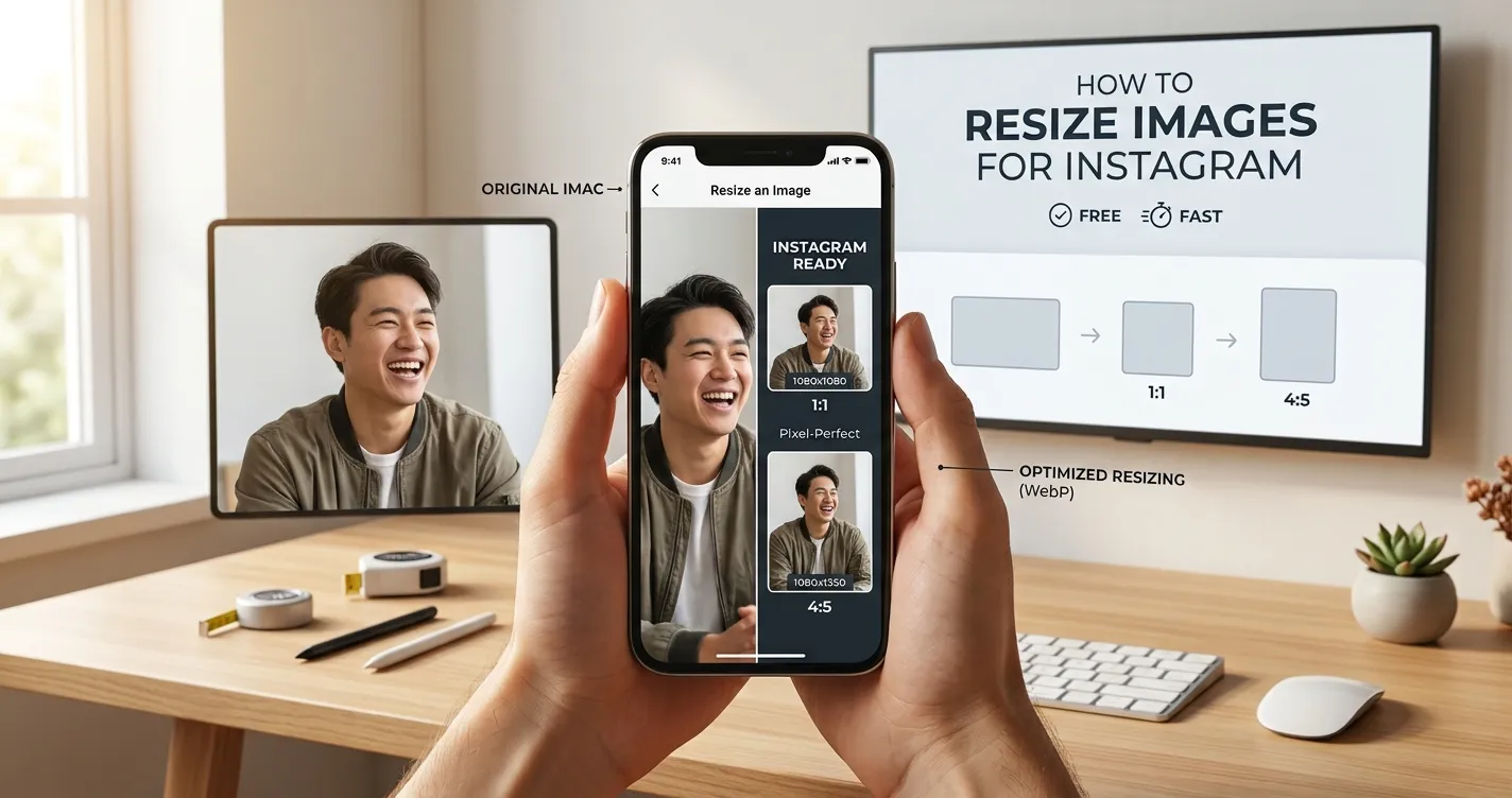 How to Resize an Image for Instagram (Free, Fast, and Pixel-Perfect)
