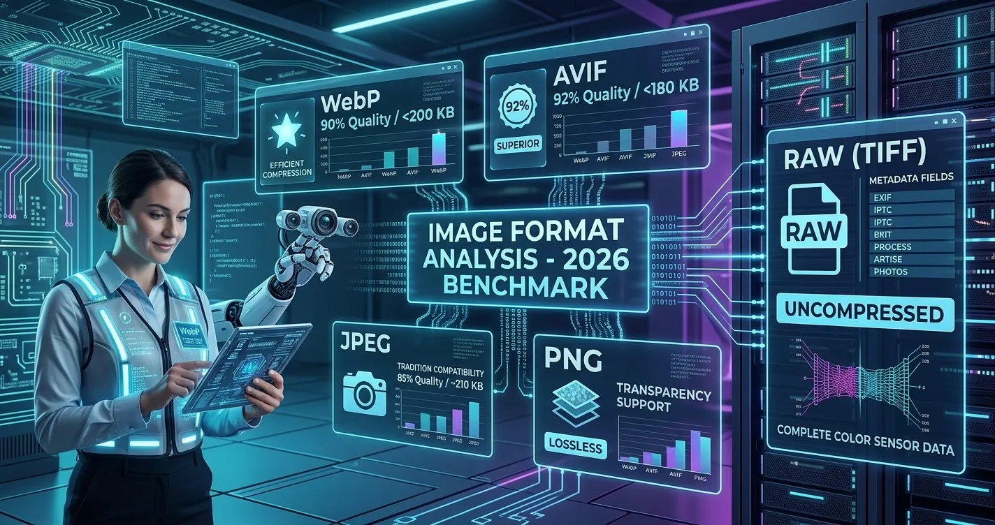 WebP vs AVIF vs JPEG vs PNG: Choosing the Best Image Format in 2026
